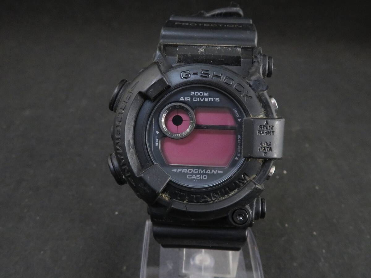 CASIO カシオ G-SHOCK Gショック FROGMAN フロッグマン DW-8200  腕時計 *0401-18の画像1