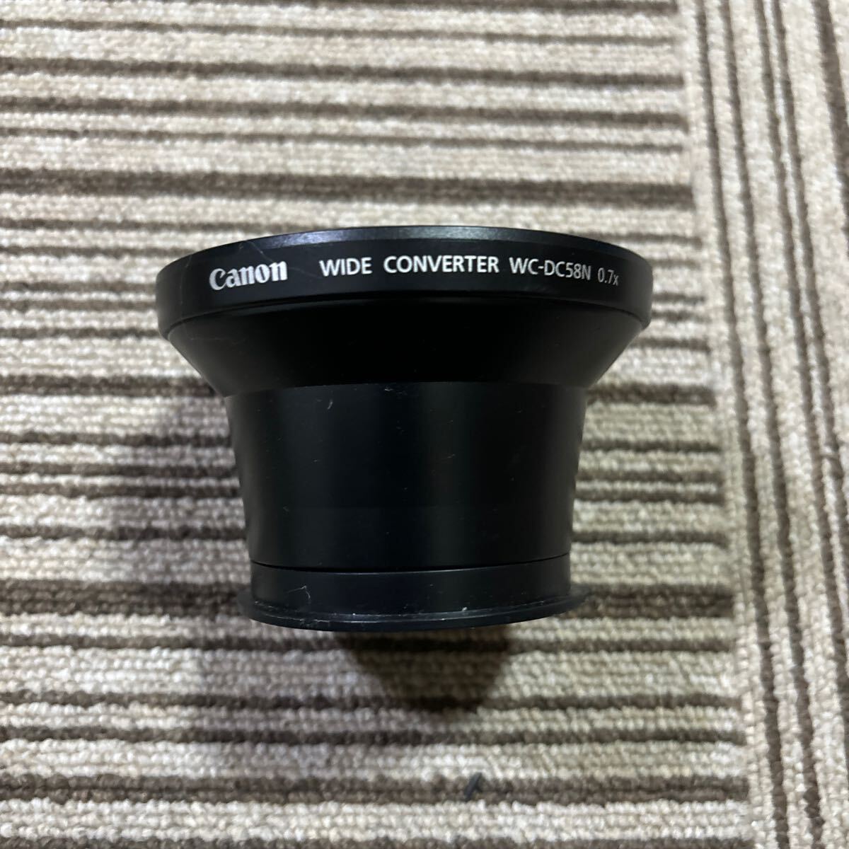 Canon TELE CONVERTER TC-DC58N 1.75× CONVERSION LENS ADAPTER LA-DC58B WIDE CONVERTER WC-DC58N 0.7× レンズアダプター セットの画像6