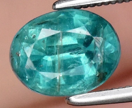 【美麗】1.57カラット スリランカ産ピーコックブルー・カイヤナイトの画像1
