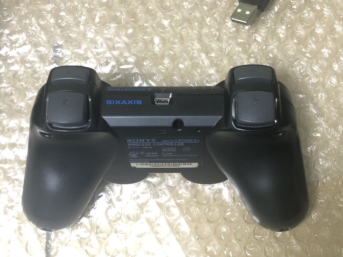 PS3 PlayStation3 CECH-2000A 120GB ブラック 箱なし 通電確認済みの画像9