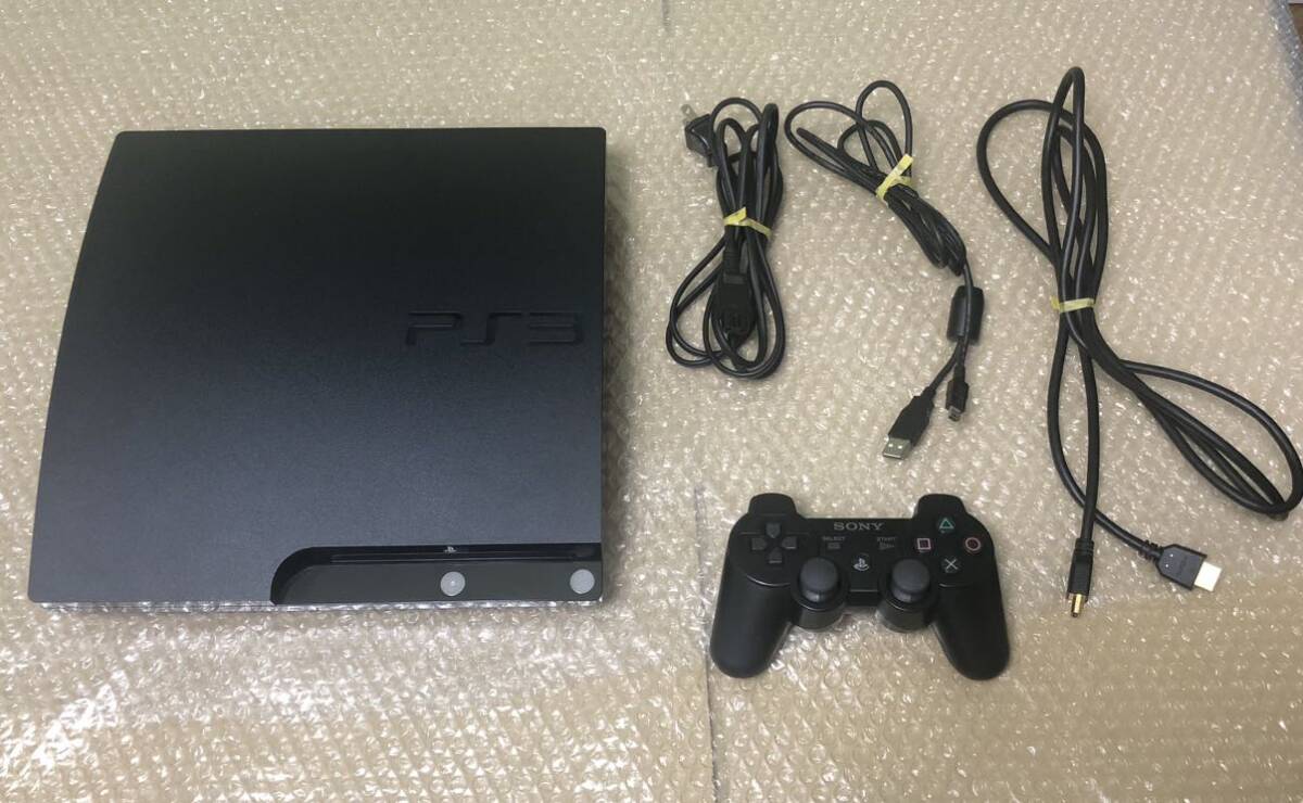 PS3 PlayStation3 CECH-2000A 120GB ブラック 箱なし 通電確認済みの画像1