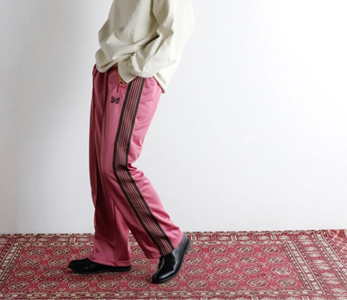 NEEDLES 23SS Track Pant - Poly Smooth トラックパンツ ストレート ニードルズ MR286 