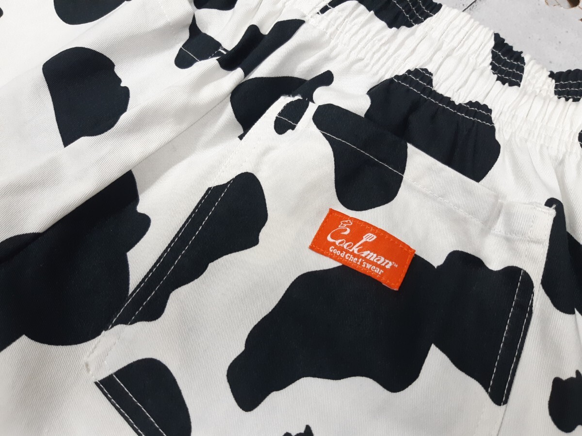 COOKMAN COW シェフパンツ イージーパンツ クックマン パンツ 牛柄 _画像4