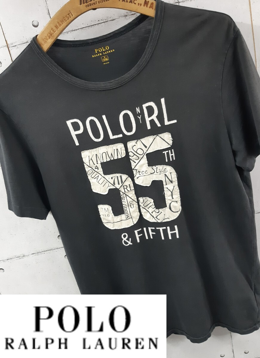 M RALPH LAUREN 55th POLO NY RL Tシャツ ラルフローレン _画像1