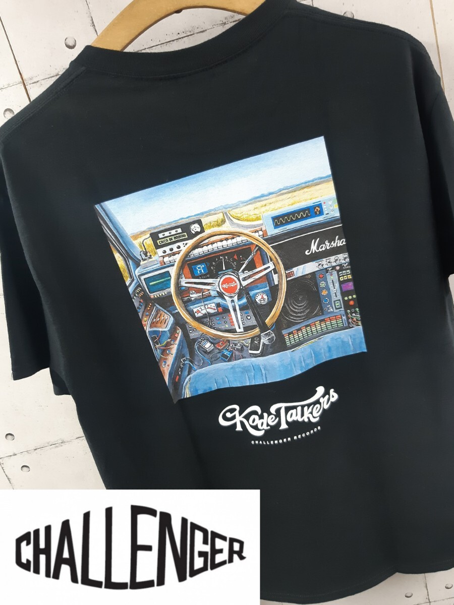 Bibian 比比昂- L KODE TALKERS CHALLENGER Tシャツ黒コード Bibian 比比昂- L KODE TALKERS CHALLENGER Tシャツ黒コード