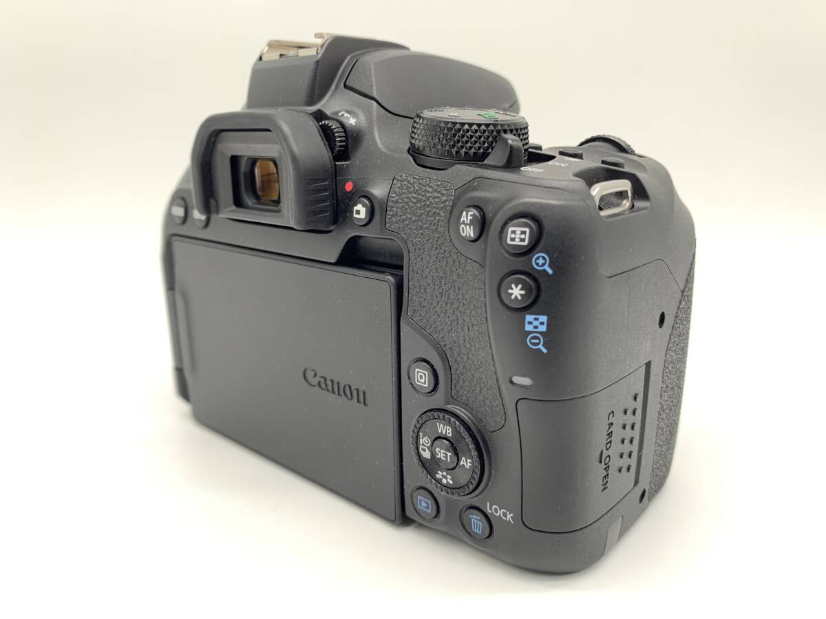 ☆美品【Canon】EOS Kiss x10i + 18-55mm + 55-250mm ダブルズームレンズ キャノン キヤノン 管理番号 : 676903の画像4