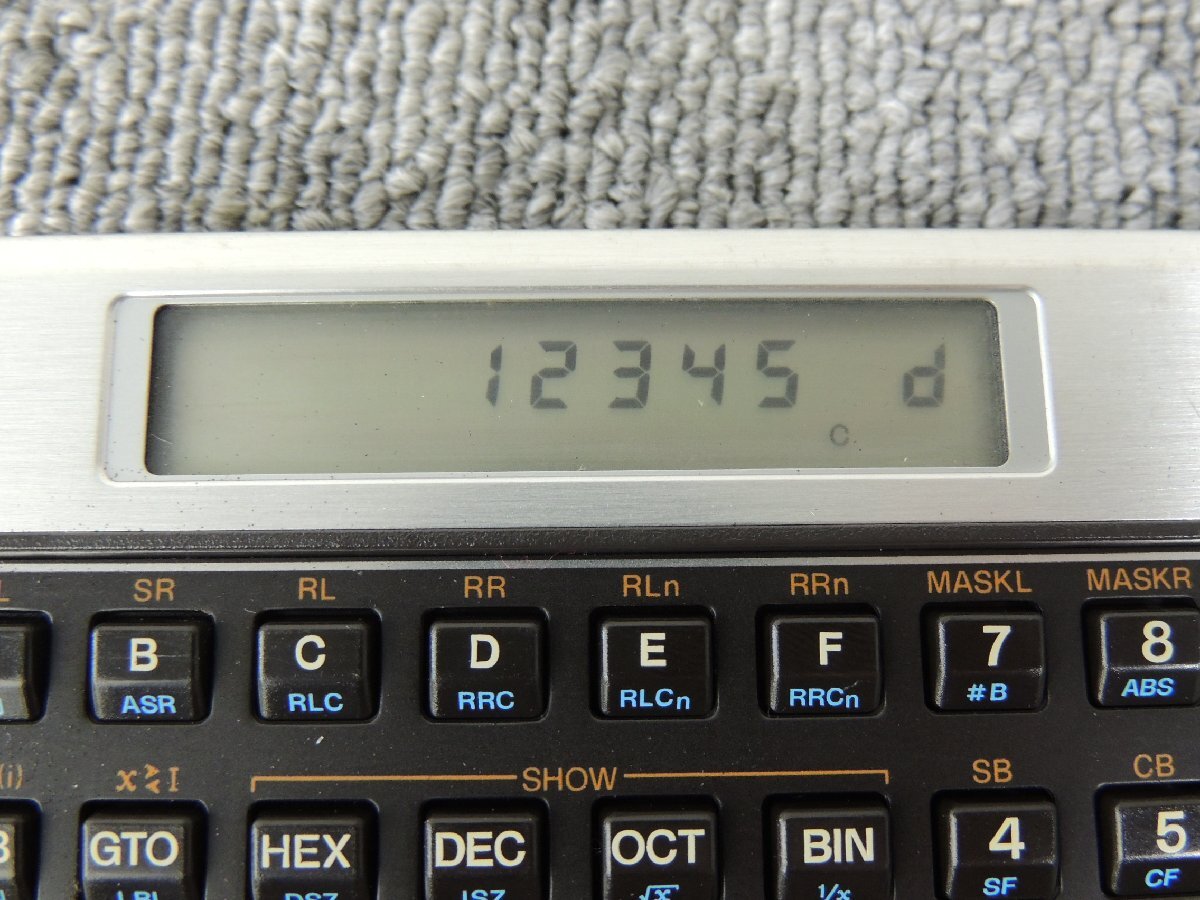 HP/ヒューレットパッカード HP-16C 関数電卓 通電確認 ジャンク扱い /IT技術者 プログラム(電卓)|売買されたオークション情報、Yahoo!オークション(旧ヤフオク!) の商品情報をアーカイブ公開 - オークファン(aucfan.com)