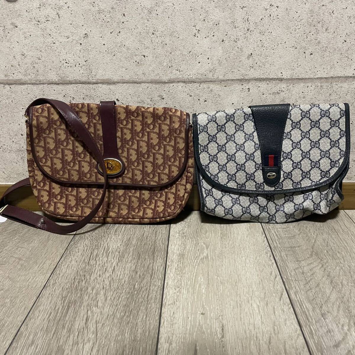 1円まとめ ブランドバッグ CHANEL シャネル LOUIS VUITTON GUCCI グッチ PRADAプラダ Dior ディオール coach コーチ ジャンク品の画像3