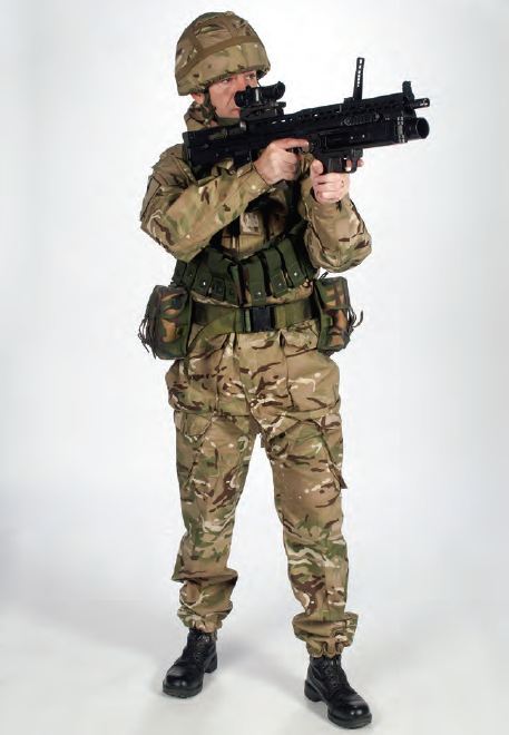 実物官給 英軍イギリス軍 40mm グレネードランチャー用 バンダリア グレネードポーチ DPM Underslung Grenade Launcher UGL Bandolier 弾帯の画像8
