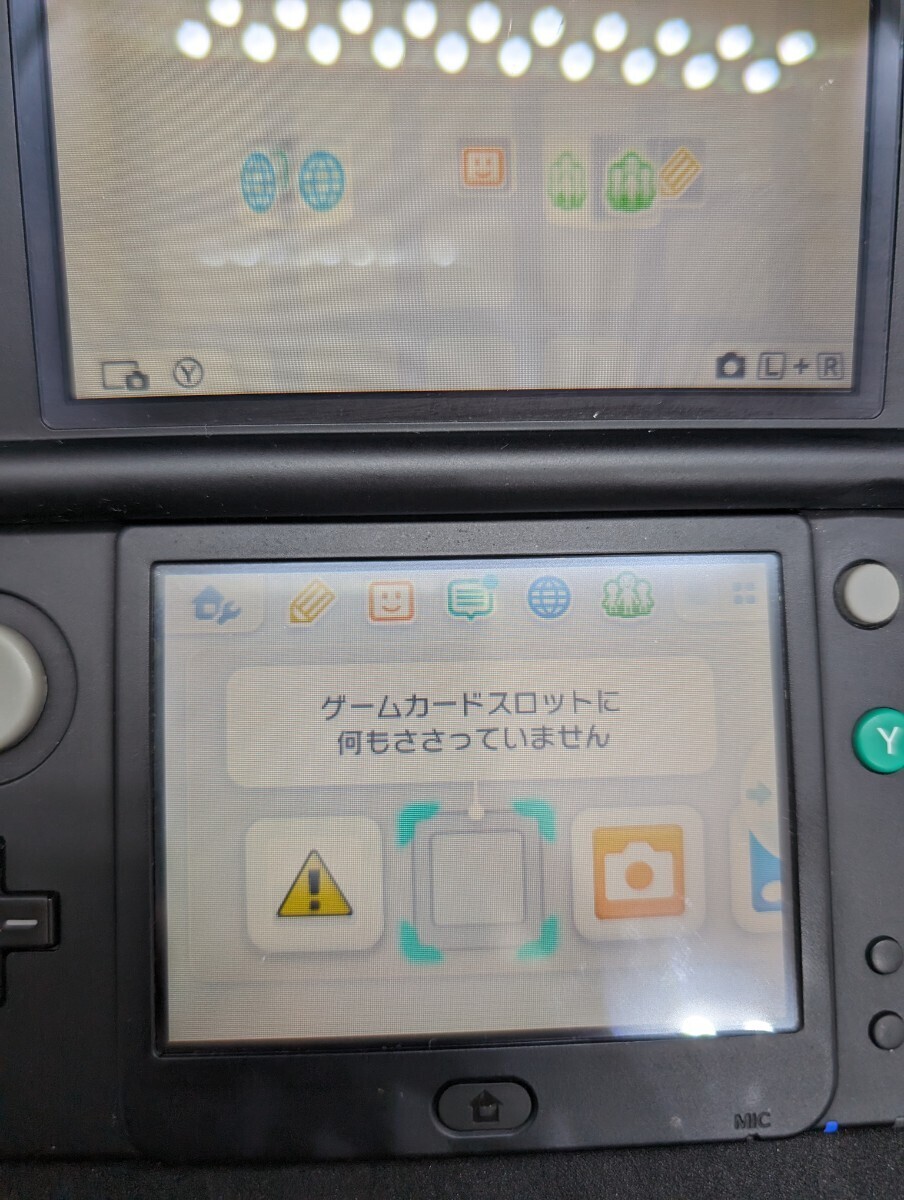 Nintendo New 3DS 外箱付属品あり(液晶焼けあり)の画像4