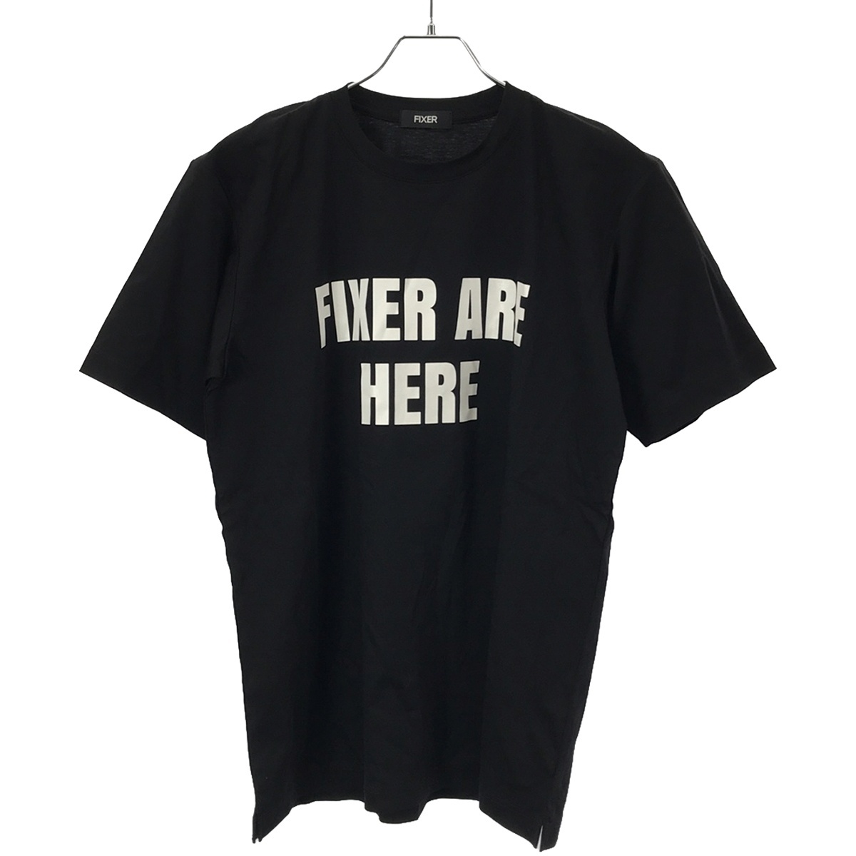 FIXER フィクサー FIXER ARE HERE プリントTシャツ ブラック M FTS-05 IT7034CPN2XK_画像1