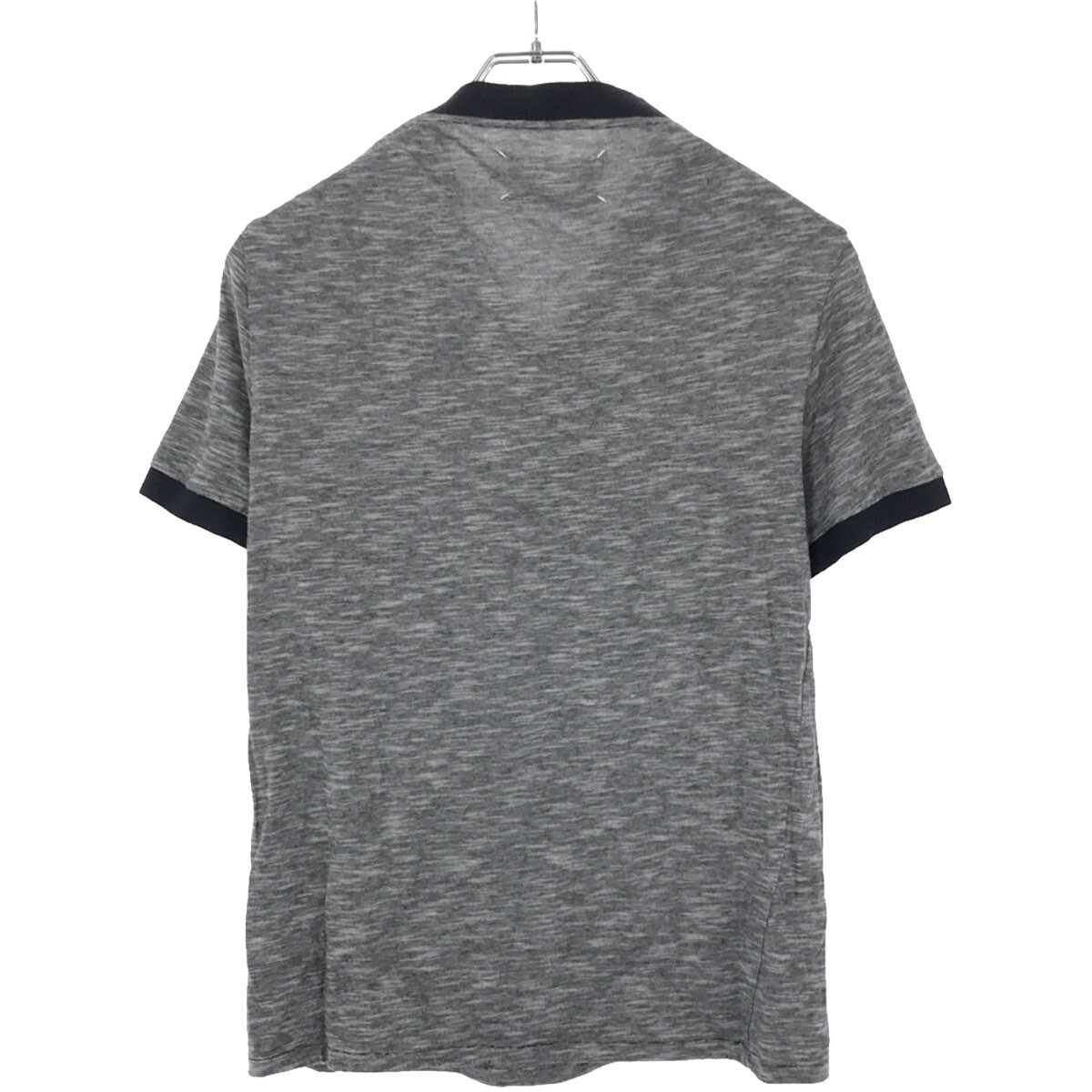 Maison Martin Margiela 14 メゾン マルタン マルジェラ 14 11SS ヘンリーネックボーダーTシャツ ネイビー 46 S30GC0318 ITNWLP3TLBC8_画像2