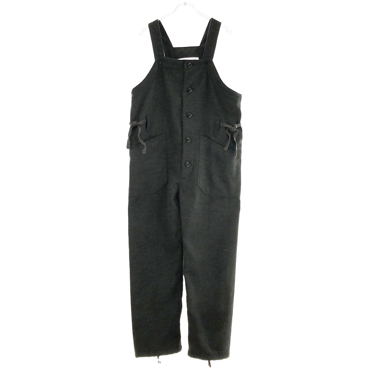 Engineered Garments エンジニアドガーメンツ Overalls Polyester Fake Melton フェイクメルトンオーバーオール グレー XS IT65EO7ZHV6Q_画像1