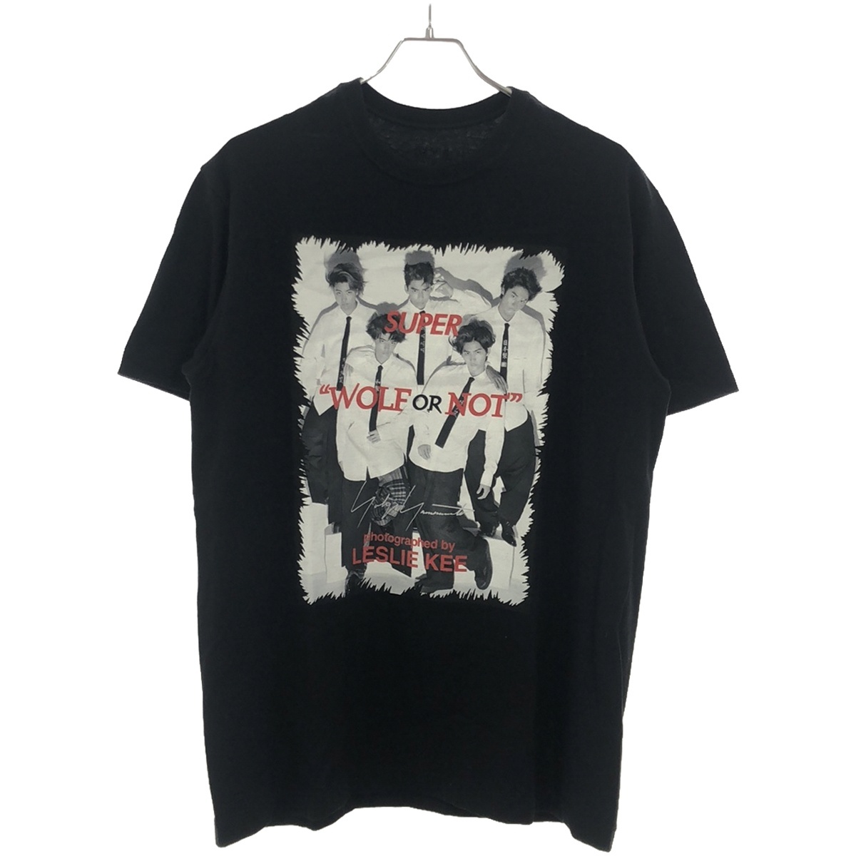 s'yte by Yohji Yamamoto サイト バイ ヨウジヤマモト WOLF OR NOT COLLECTION プリントTシャツ ブラック 3 ITITIHYK02DW_画像1