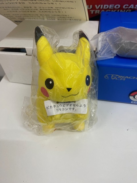 【未使用】FUNAI　ビデオデッキ　FV-N75PC フナイ ピカチュウ ポケモン PIKACHU VCR POKEMON_画像3