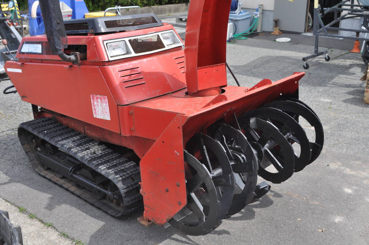 ◇鳥取 動作品 ジャンク扱い フジイ除雪機 FSR1100DTA? 除雪幅 ◇鳥取 動作品 ジャンク扱い フジイ除雪機 FSR1100DTA? 除雪幅
