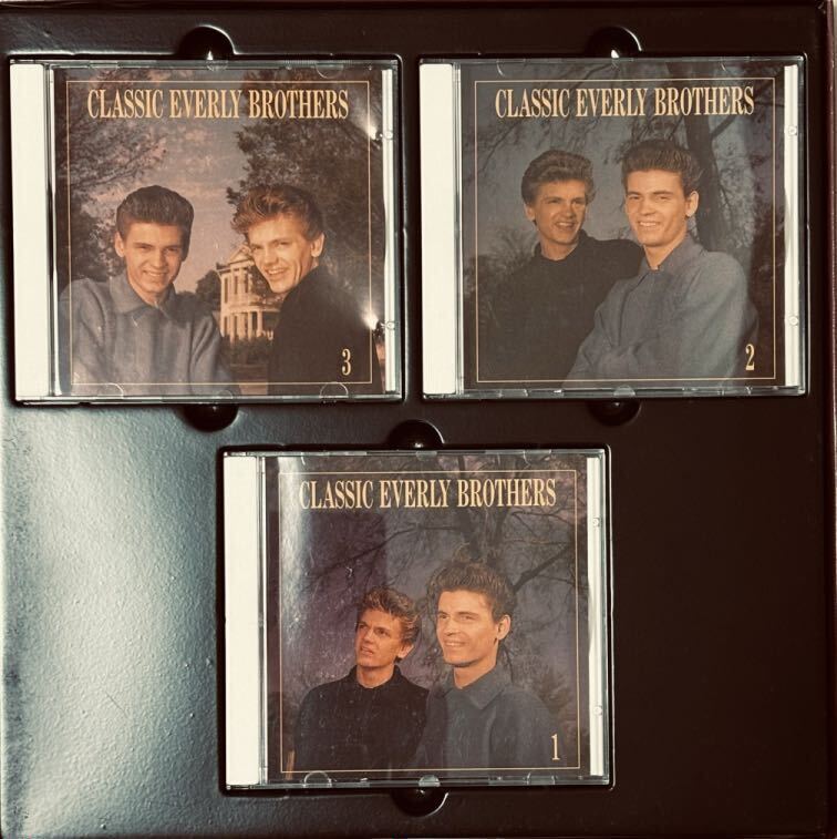 CLASSIC EVERLY BROTHERS ３CD LPサイズ 44Pカラー・ブックレット付 エヴァリー・ブラザース、ワーナー移籍前 CDボックスの画像2