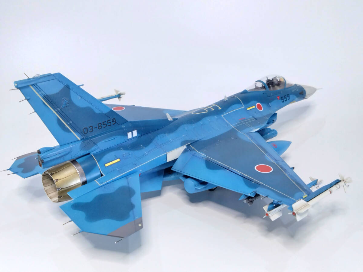 1/48 F-2A JDAM搭載 ネオジム磁石で着脱可能 塗装済み完成品の画像10