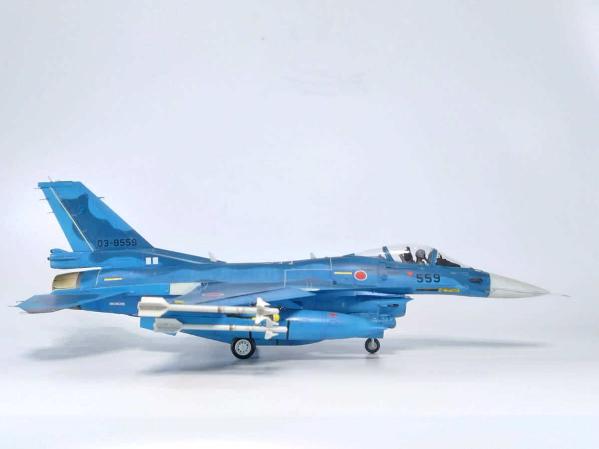 1/48 F-2A JDAM搭載 ネオジム磁石で着脱可能 塗装済み完成品の画像3