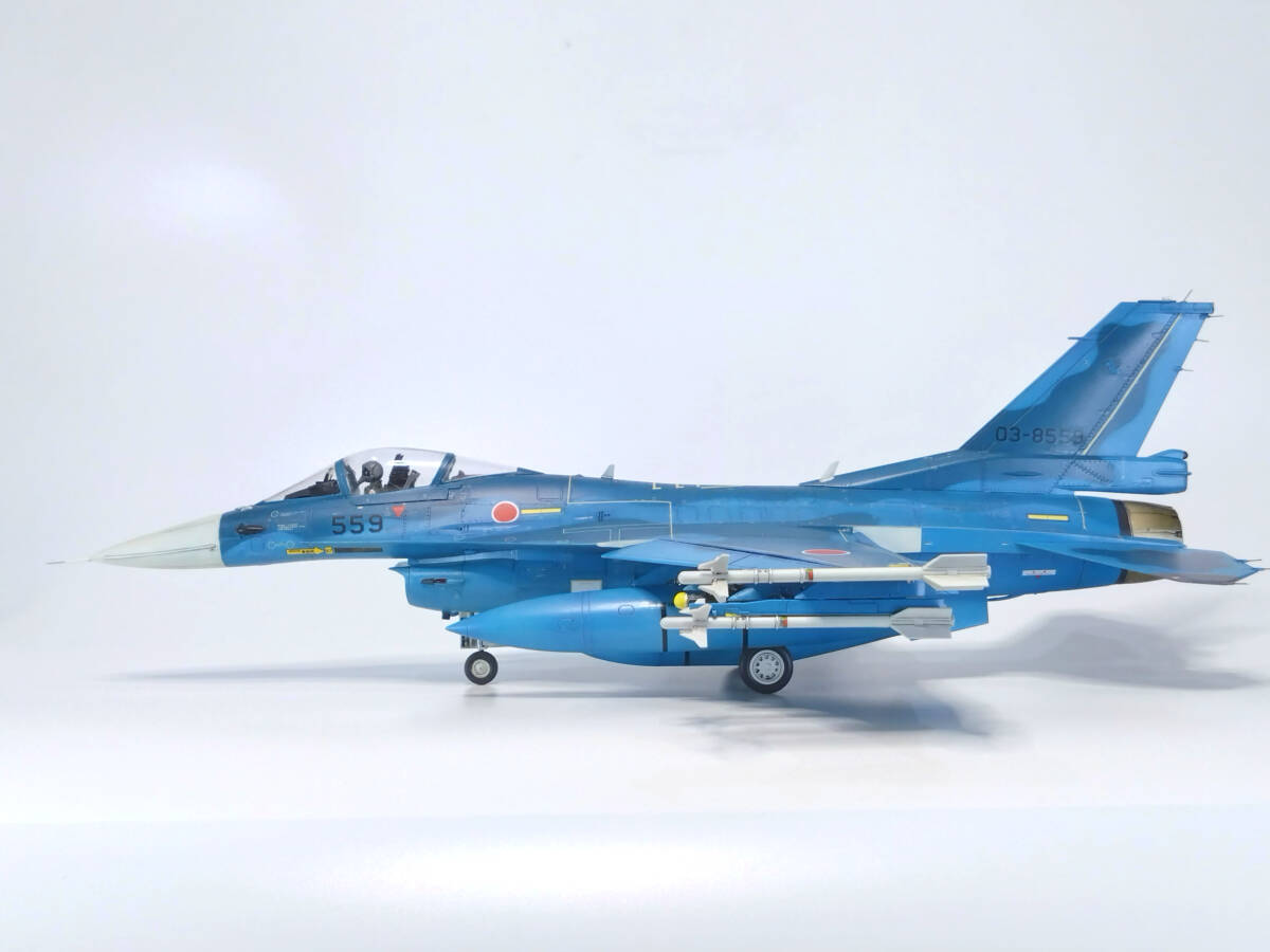 1/48 F-2A JDAM搭載 ネオジム磁石で着脱可能 塗装済み完成品の画像2