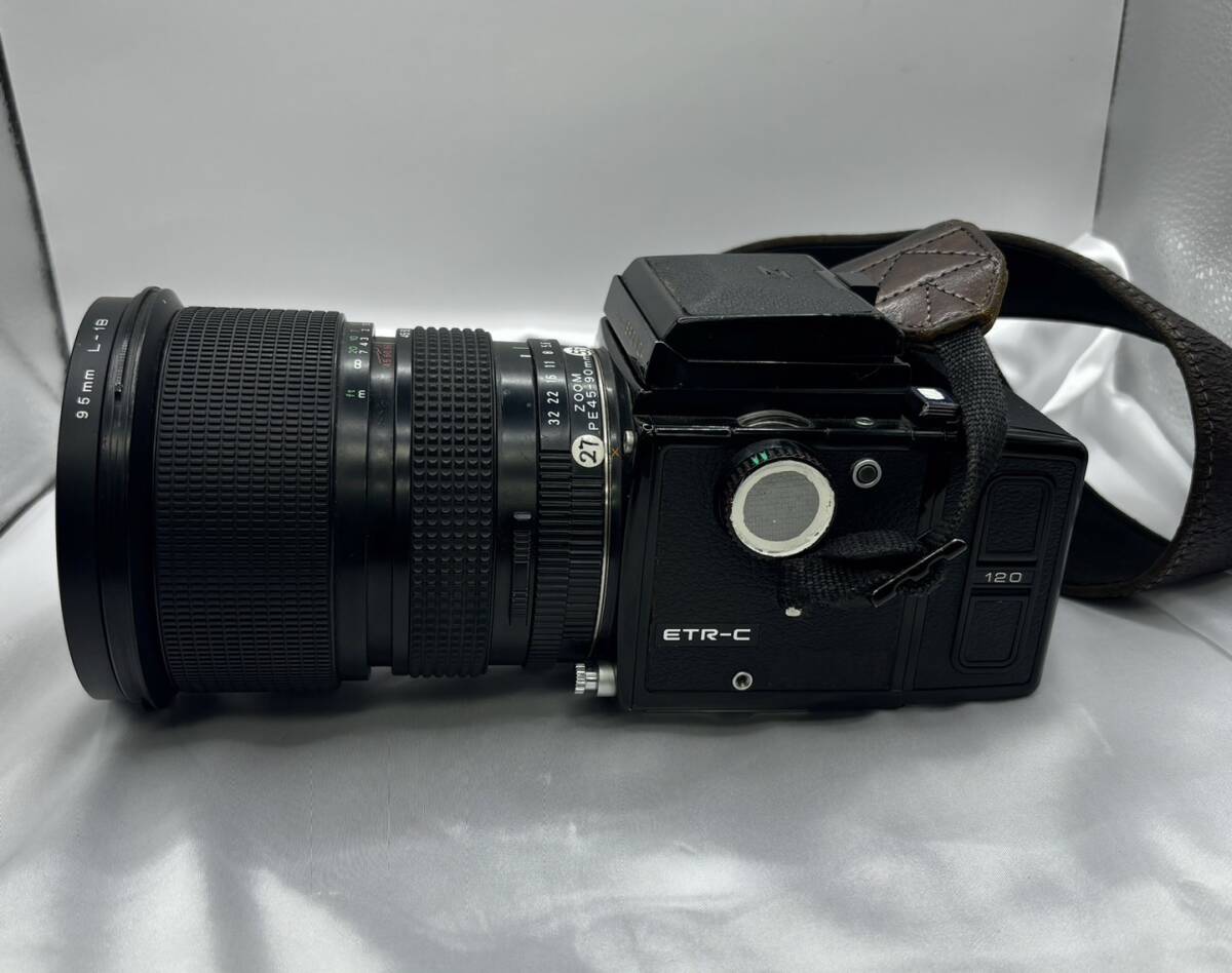 １円スタート ZENZA BRONICA ETR-C + ZENZANON-PE 45-90mm F4-5.6 ASPHERICALなど カメラ レンズの画像5