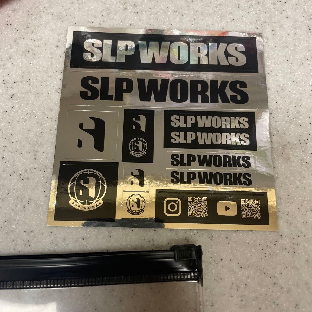 未使用！SLP WORKS☆ステッカー、クリアケースセット♪