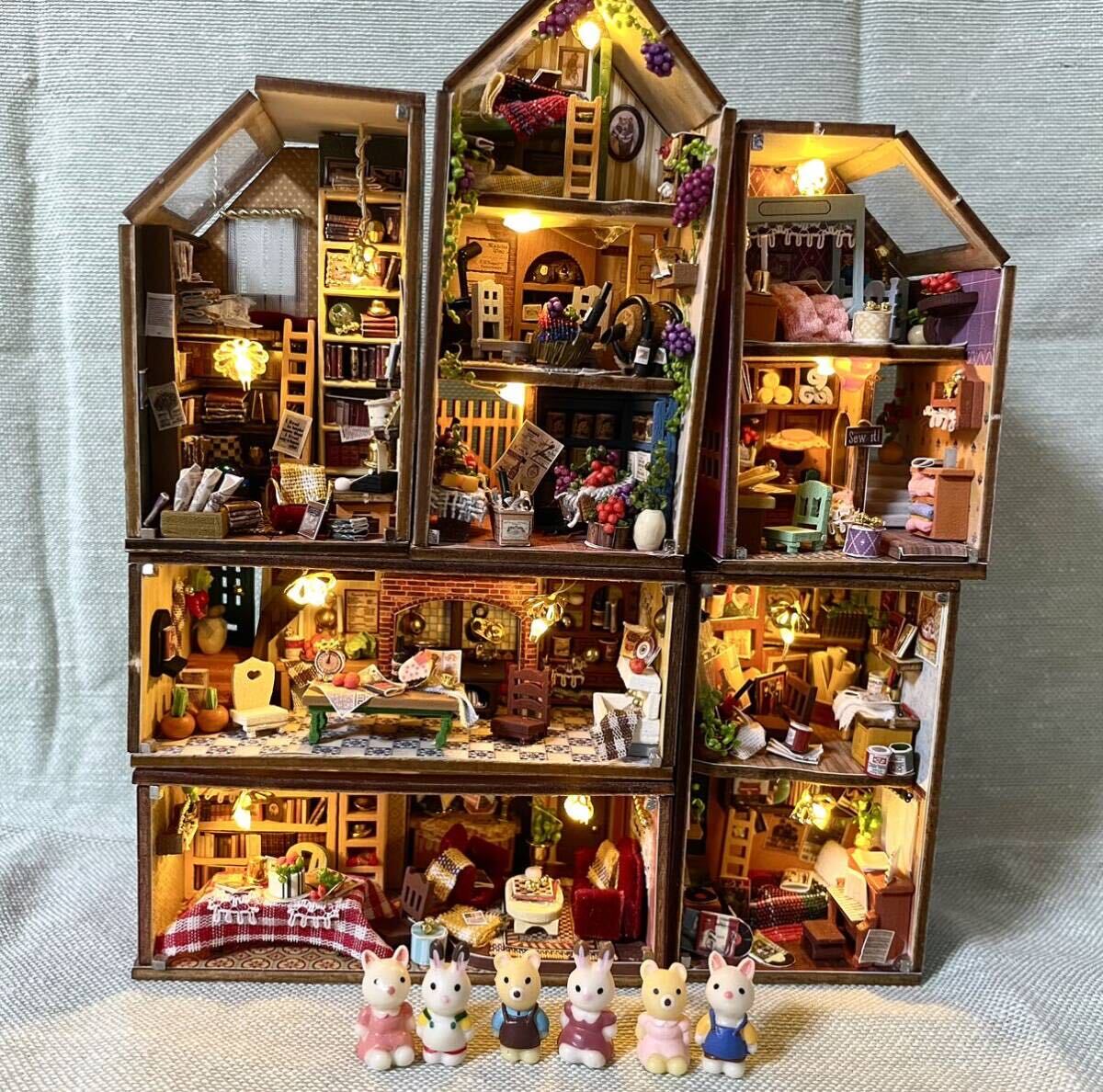  миниатюра кукольный дом 