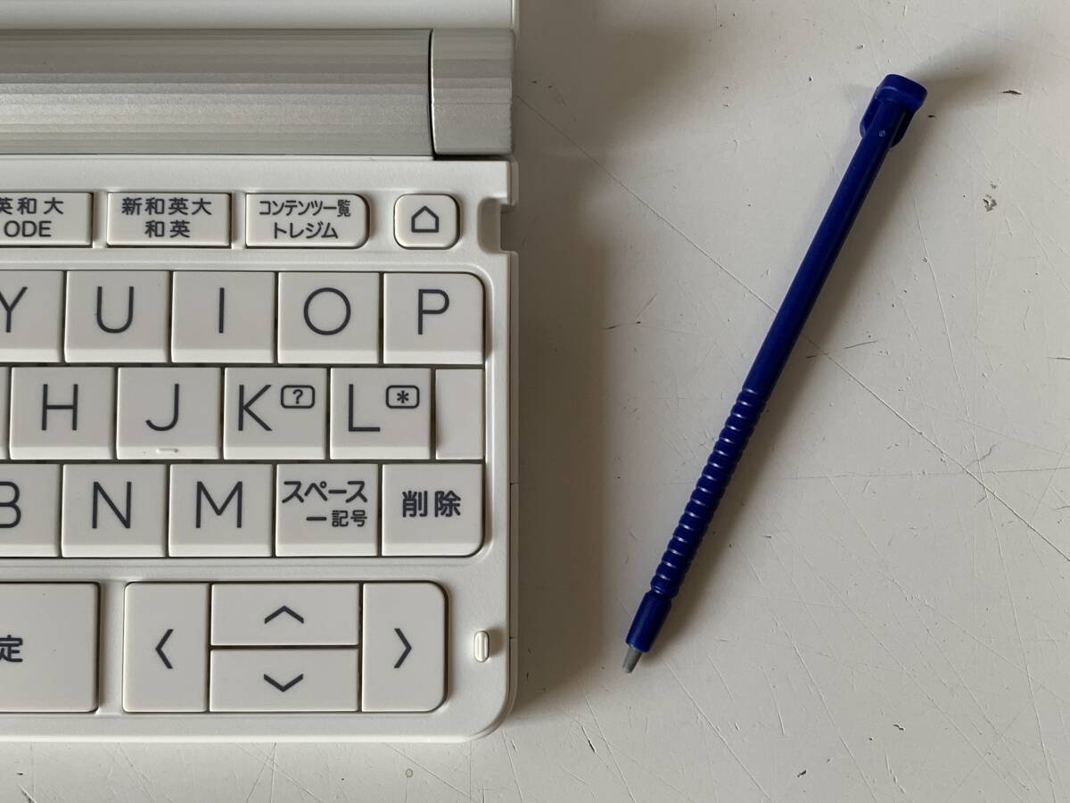 Au922◆CASIO カシオ◆電子辞書 EX-word エクスワード XD-SX9800 ホワイト/白 WiFi タッチペン USB-ACアダプター AD-XA04J 箱付 動作品の画像4