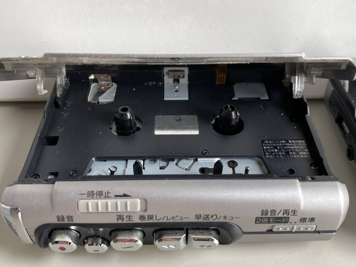 ⑬t487◆SONY ソニー◆カセットレコーダー TCM-450 オーディオ機器 ポータブルプレーヤー カセットテープ レコーダー 2点セット 未検品の画像4