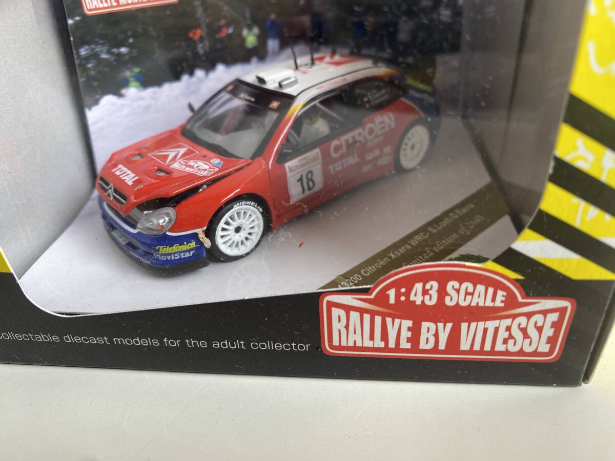 ⑬t736◆RALLYE BY VITESSE◆1/43 ダイキャストラリーカーコレクション 43200/43213 S.Loeb/D.Elena 43105/P.Solberg/P.Mills 模型 新品_画像7