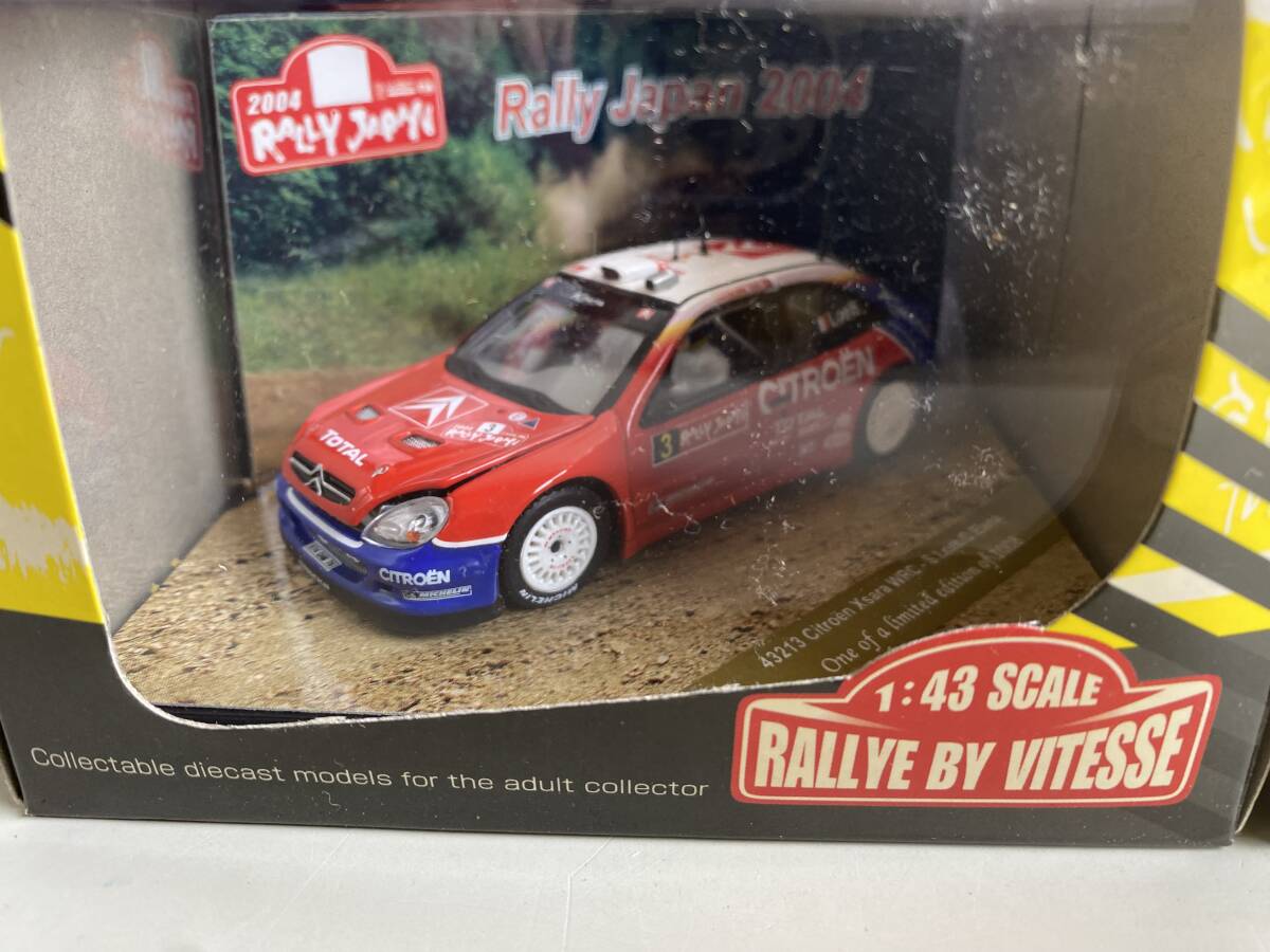 ⑬t736◆RALLYE BY VITESSE◆1/43 ダイキャストラリーカーコレクション 43200/43213 S.Loeb/D.Elena 43105/P.Solberg/P.Mills 模型 新品_画像3