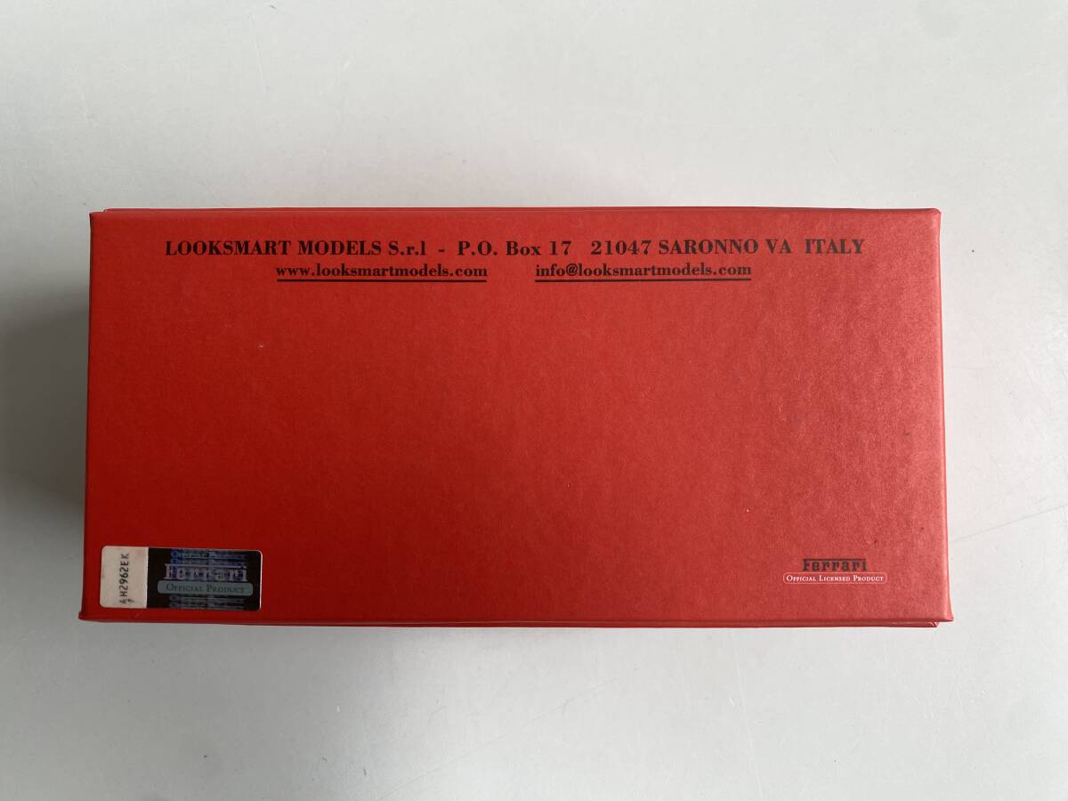 ⑬t734◆Kyosho 京商◆ミニカー 模型 Ferrari SuperAmerica LS127A 2004 Open Roof Red LookSmart ハイクオリティモデルカー 箱付の画像10