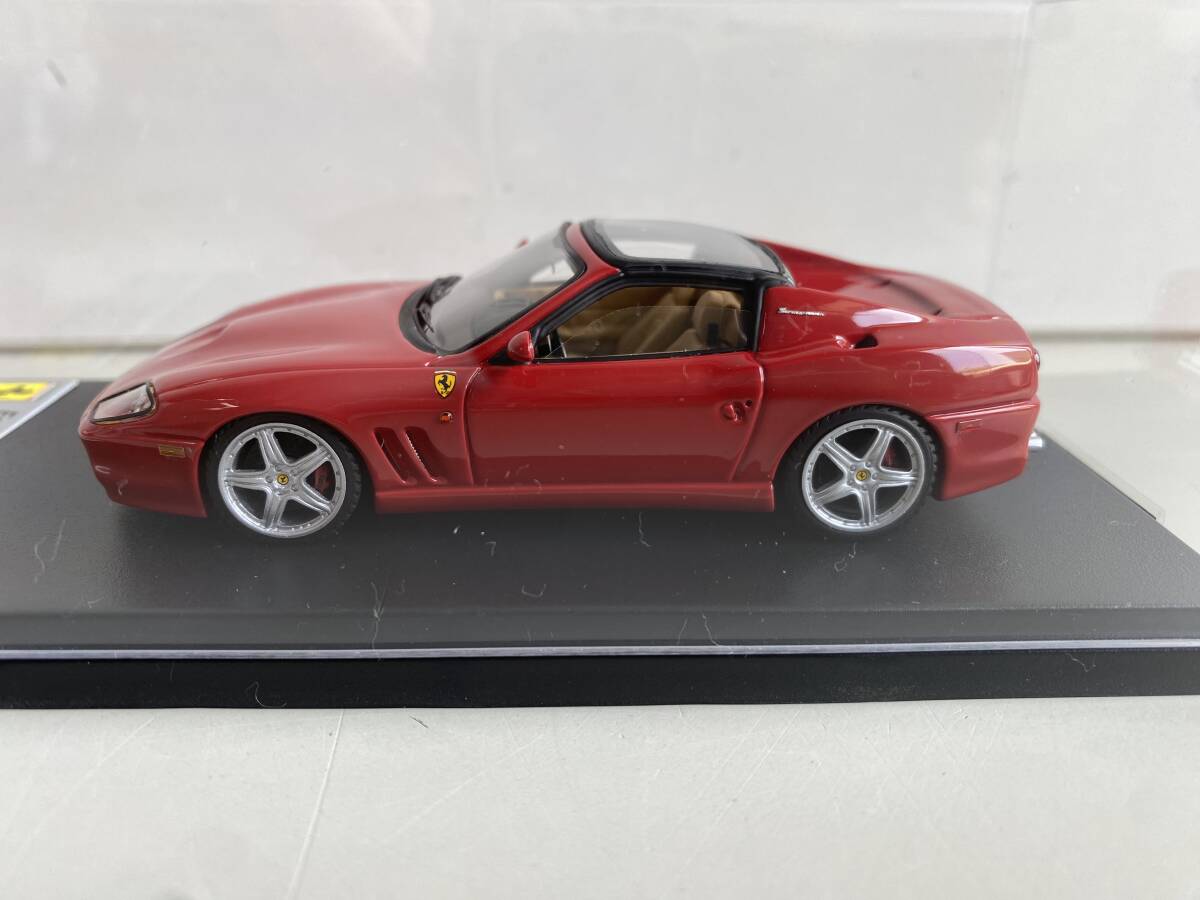 ⑬t733◆Kyosho 京商◆ミニカー 模型 フェラーリ Ferrari SuperAmerica LS126A 2004 Red LookSmart ハイクオリティモデルカー 箱付の画像3