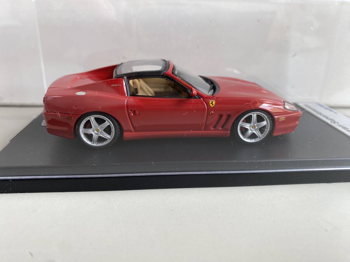 ⑬t733◆Kyosho 京商◆ミニカー 模型 フェラーリ Ferrari SuperAmerica LS126A 2004 Red LookSmart ハイクオリティモデルカー 箱付の画像5