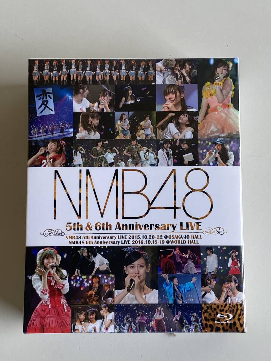 Ht685◆NMB485th&6th Anniversary LIVE◆Blu-ray/ブルーレイ 大阪城ホール 2015/2016年 WORLD記念ホール 収納BOXあり 新品 未開封 _画像3