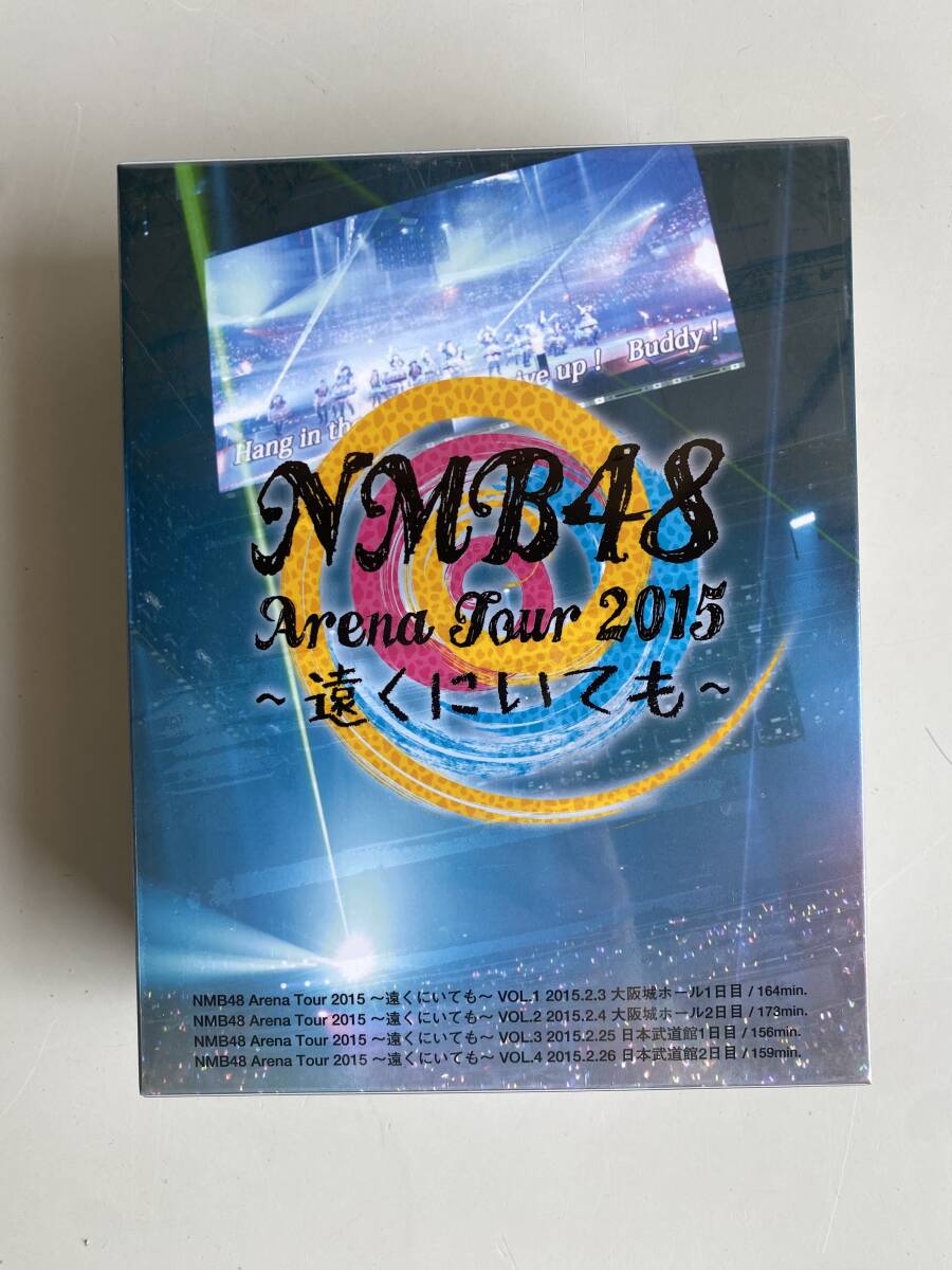 Ht694◆NMB48 Arena Tour 2015 遠くにいても◆Blu-ray/ブルーレイ Vol.1～4 大阪城ホール 日本武道館 収納BOXあり 新品 未開封 の画像5