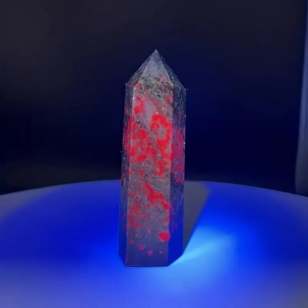 天然赤サファイアの結晶柱 8～10cm １個　　鉱物　天然石　原石　ルース パワーストーン　　　02_画像1