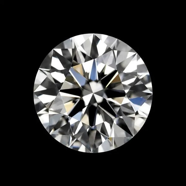 【 鑑別書付属、ラウンド、4ct 10mm、Dカラー、クラリティーVVS1、ダイヤモンドを超える輝き】モアサナイト 　 ルース_画像1