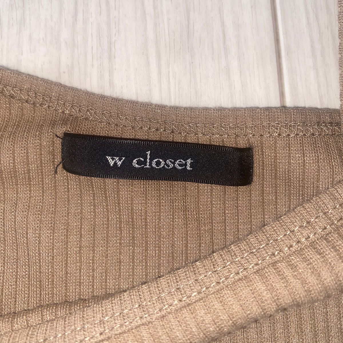 w closet / アシメトップス