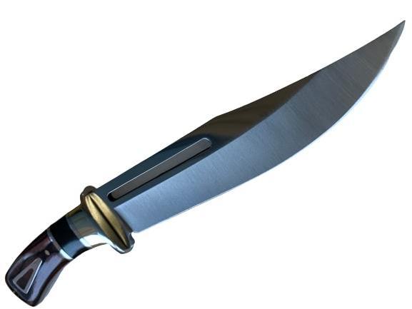 G12★Columbia Saber★コロンビアナイフ 高品質 シースナイフ ウッドハンドル ハンティングナイフ アウトドア・シースナイフの画像3