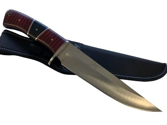 SA35★Columbia Saber★コロンビアナイフ 高品質 シースナイフ ウッドハンドル ハンティングナイフ アウトドア・シースナイフの画像2