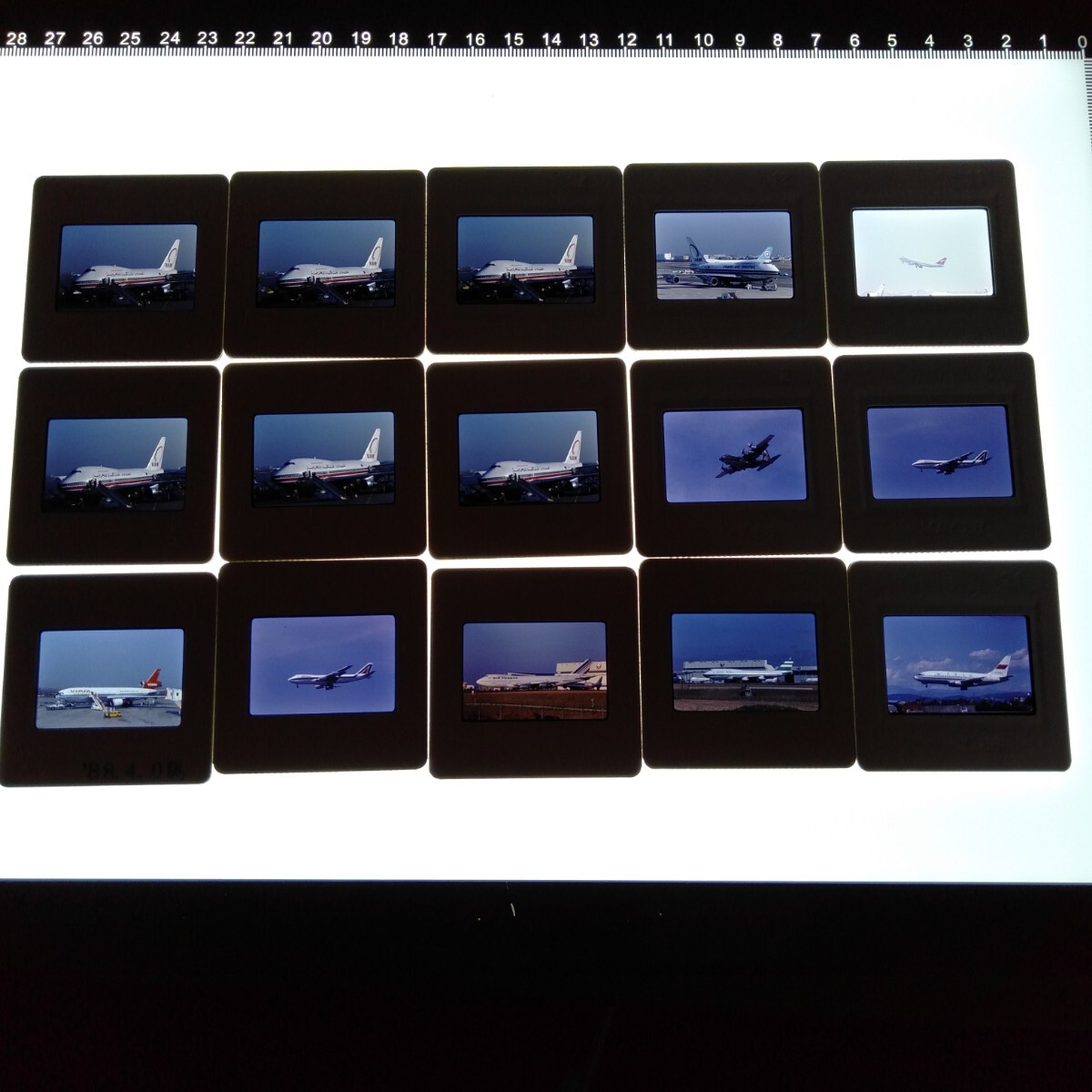 ネ123 航空機 旅客機 輸送機 エールフランス ネガ カメラマニア秘蔵品 蔵出し コレクション 15枚まとめて_画像2