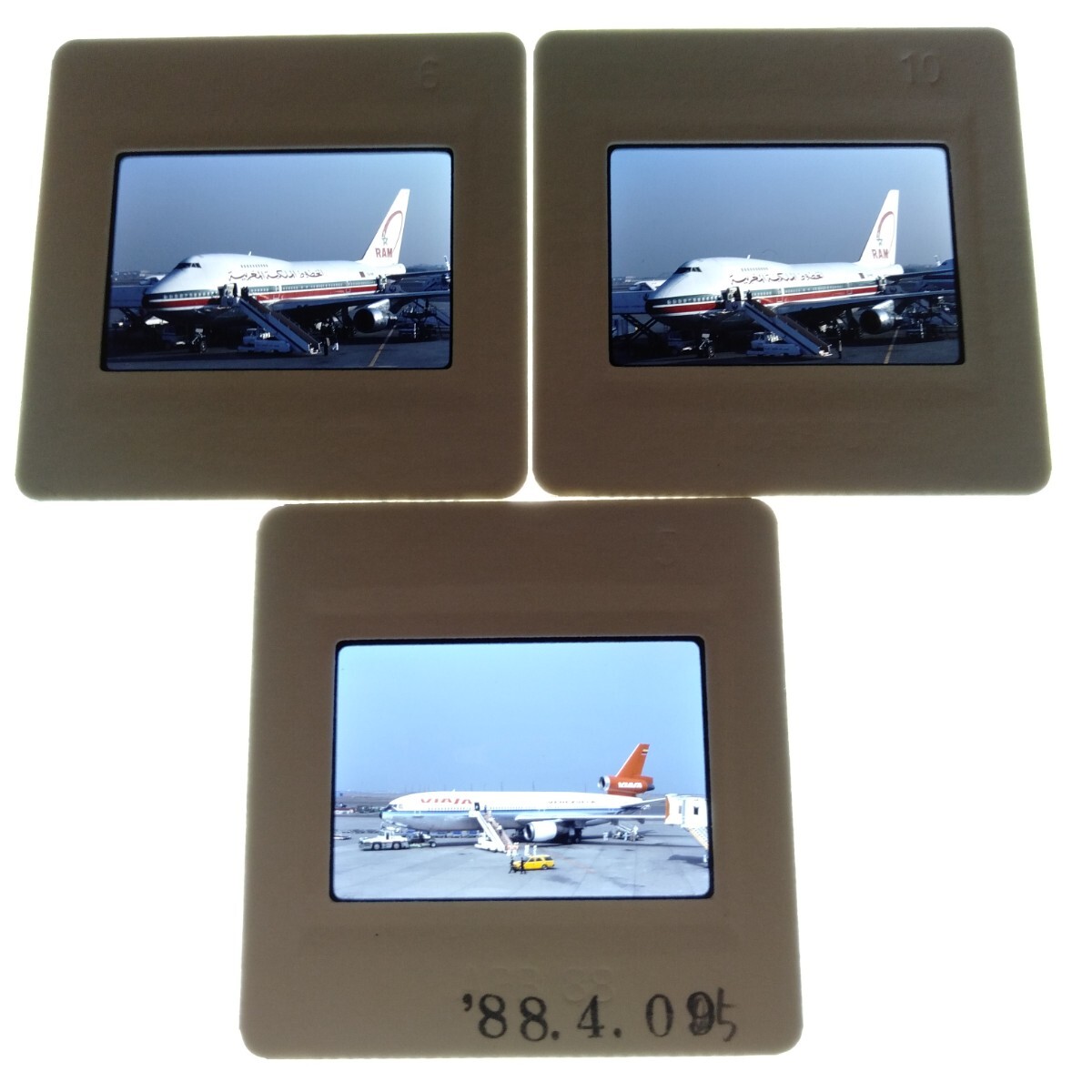 ネ123 航空機 旅客機 輸送機 エールフランス ネガ カメラマニア秘蔵品 蔵出し コレクション 15枚まとめて_画像3