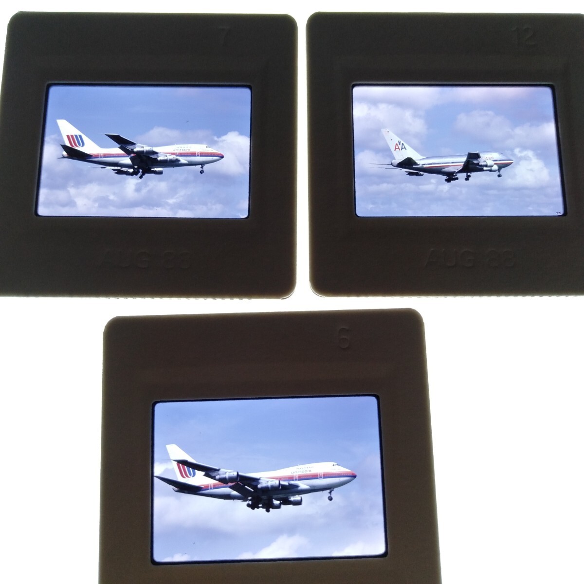 ネ154 航空機 旅客機 ANA JAL ユナイテッド ネガ カメラマニア秘蔵品 蔵出し コレクション 15枚まとめて_画像4