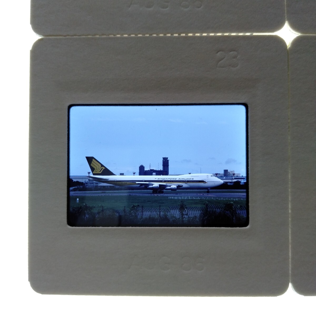 no135 aircraft airplane passenger plane Singapore aviation Cathay Pacific Airways nega camera mania . warehouse goods delivery collection 15 sheets together 