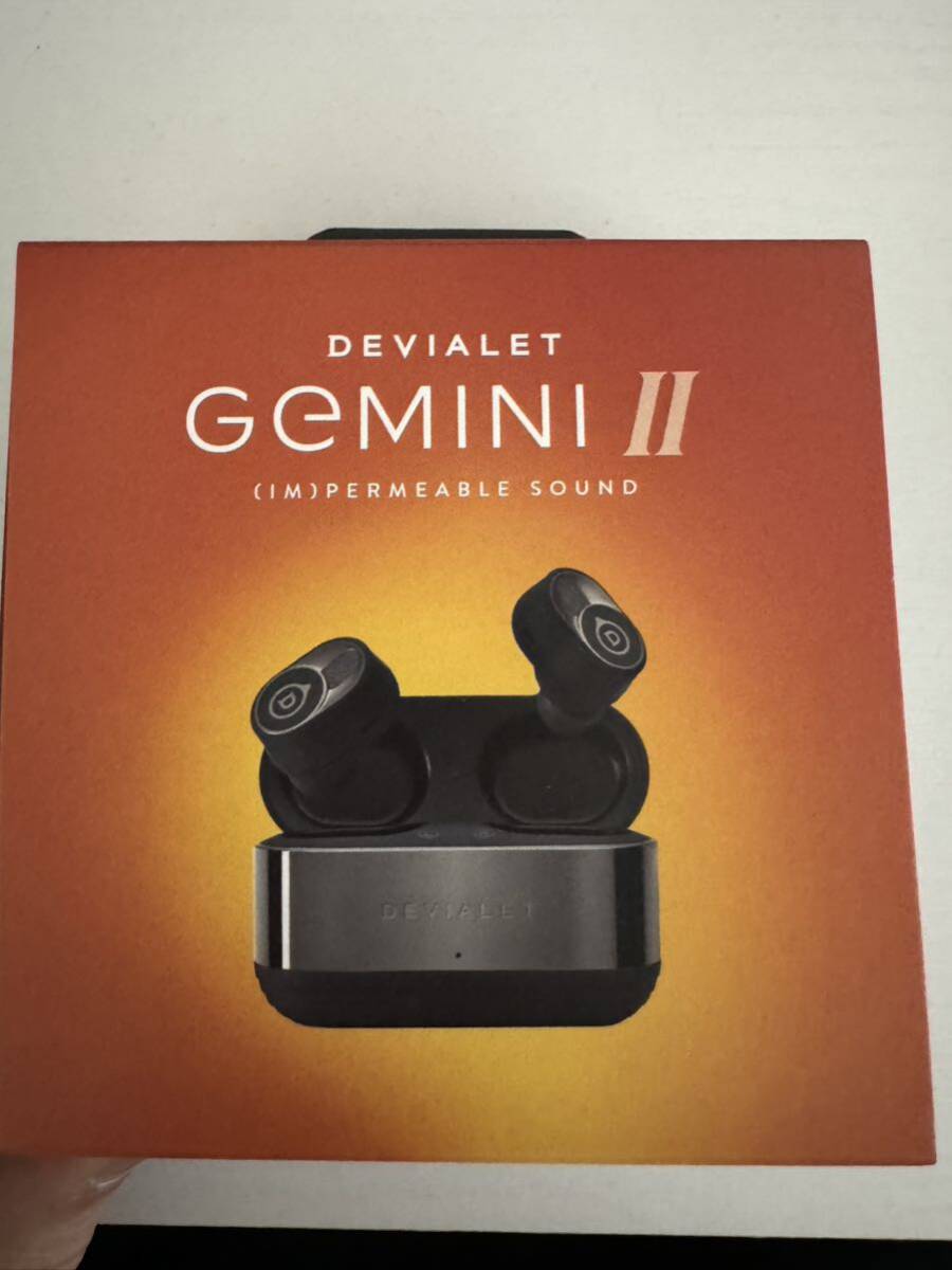  最安値 DEVIALET (デビアレ) GEMINI II ジェミニ 2 高級ワイヤレスイヤホン ノイズキャンセリング Bluetooth の画像1