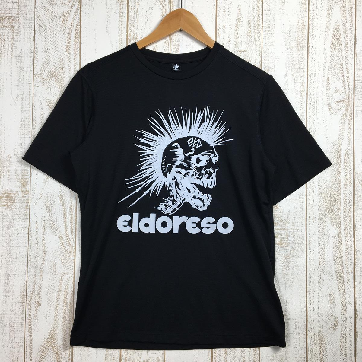 UNISEX S エルドレッソ Mohawk Wide Tシャツ ELDORESO E1006111 ブラック系