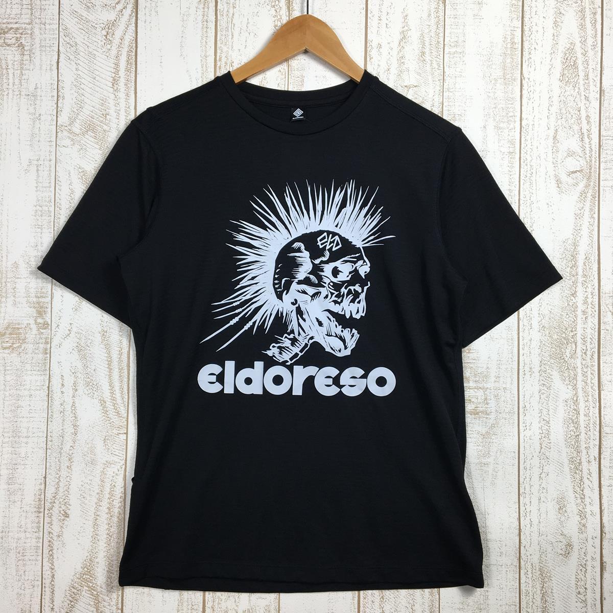 UNISEX S エルドレッソ Mohawk Wide Tシャツ ELDORESO E1006111 ブラック系_画像1