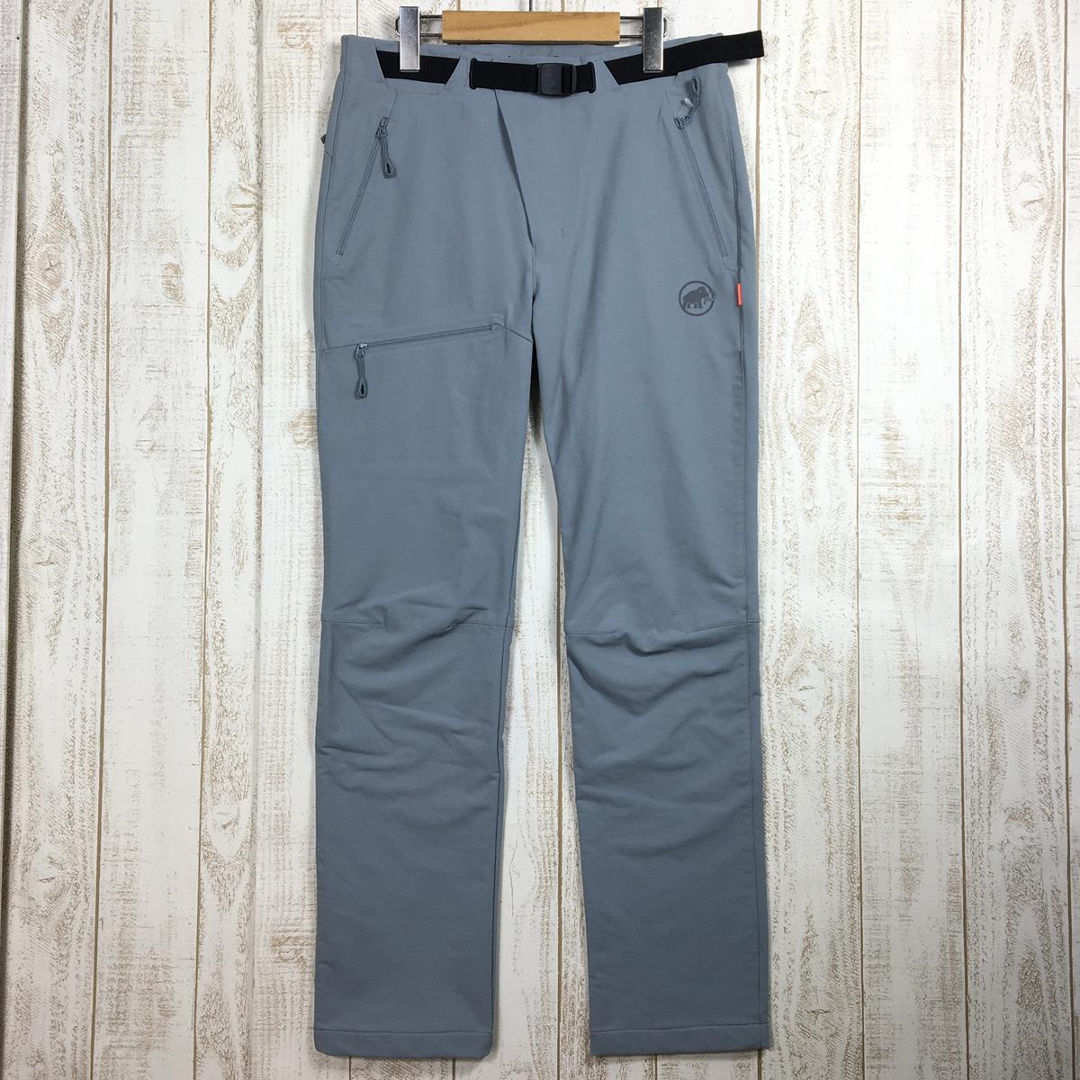 MENs S マムート ヤドキン ソフトシェル パンツ Yadkin SO Pants ストレッチ MAMMUT 1021-00161 グレー系_画像2