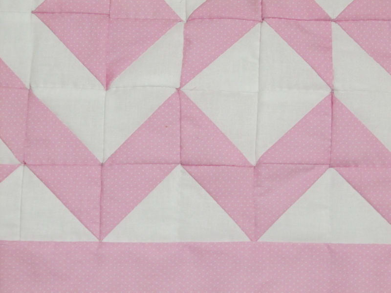 patchwork quilt top Half square triangle NO.4